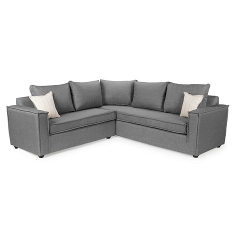 Seccional Matilda gris full comfort plus-0