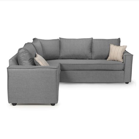 Seccional Matilda gris full comfort plus-1