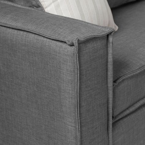 Seccional Matilda gris full comfort plus-3