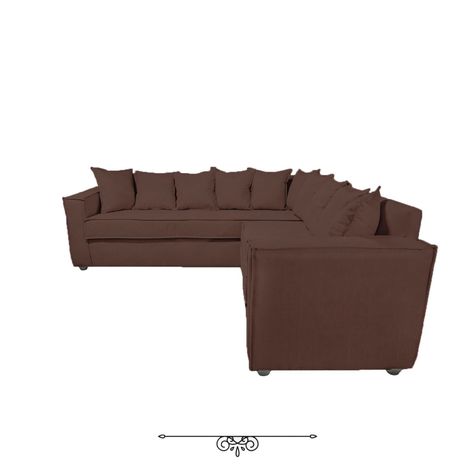 Seccional 6 Cuerpos Baco Café Resorte Pocket -1
