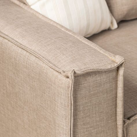 Seccional Emilia beige  con Resortes pocket full comfor-3