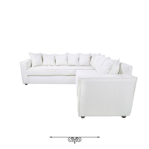 Seccional 6 Cuerpos Baco Blanco  Resortes Pocket             -1