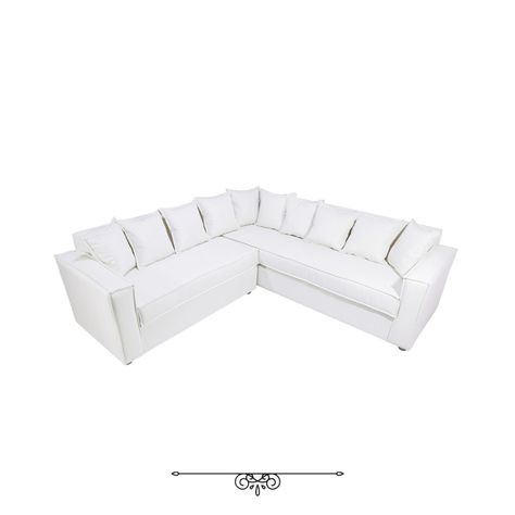 Seccional 6 Cuerpos Baco Blanco  Resortes Pocket             -3