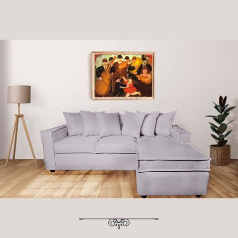 Sofa Intercambiable Baco 5 Cuerpos Gris Claro Resorte Pocket-4