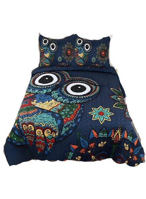 Quilt De Verano Delgados 2 Plaza Reversibles-0