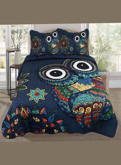 Quilt De Verano Delgados 2 Plaza Reversibles-2