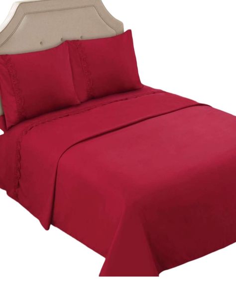 SABANAS 300 HILOS 2 PLAZA ROJO-2