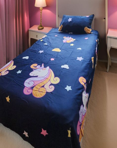 Sábanas Infantil Niña Plaza y Media + Funda Almohada 8O1-2