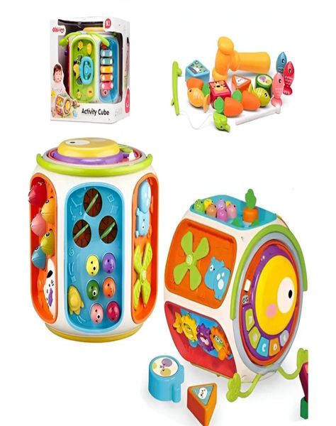 Juguete Didáctico Cubo 9 en 1 para Bebés 28n9-3
