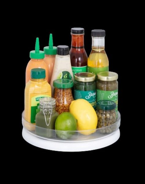 Organizador Giratorio 360 Acrílico para Refrigerador-2