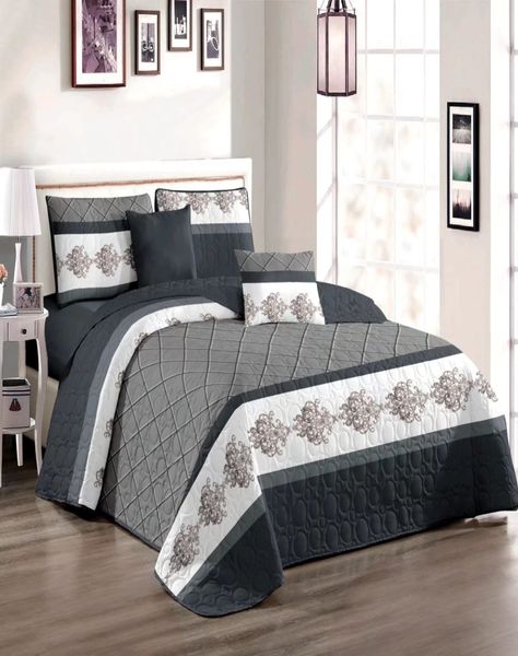 Cubrecama Quilt Verano 2 Plazas + 2 Fundas Almohada D10-2