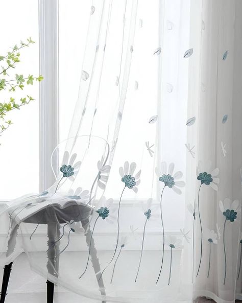 Pack de Visillo transparente con textura 140x230cmv11-1