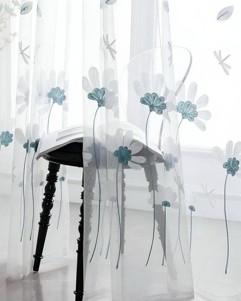 Pack de Visillo transparente con textura 140x230cmv11-2