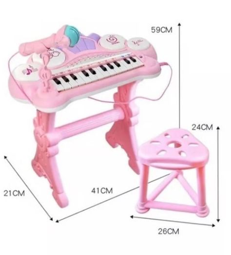 Piano Musical De Juguete Educativo Para Niños Azul-2