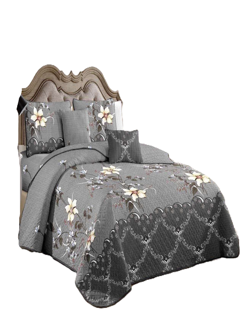 Cobertor Quilt De Verano Reversibles 1,5 Plaza-1