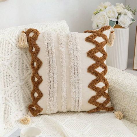 SET 4 FUNDA PARA COJIN MODELO BOHO 45X45 B1-0