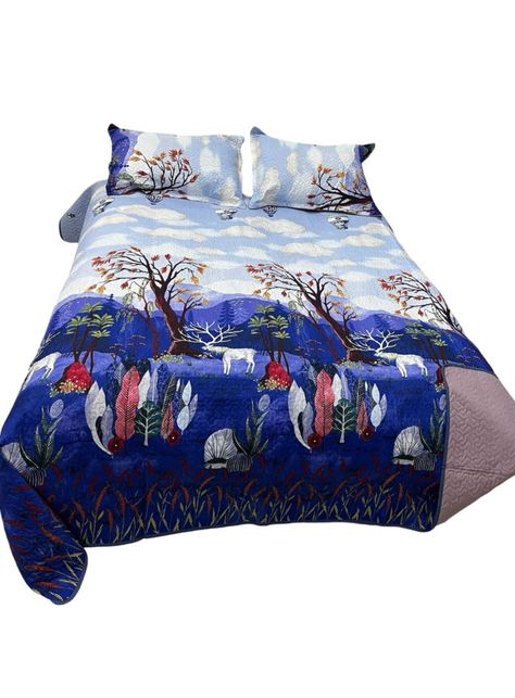 Quilt Reversible 2P - Primavera y Verano D2-1