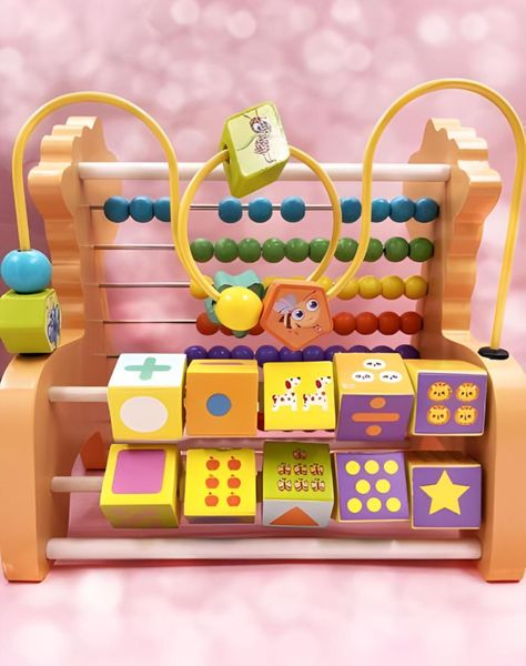 JUEGO DIDÁCTICO DE JIRAFA ABACO INFANTIL 28n10-2