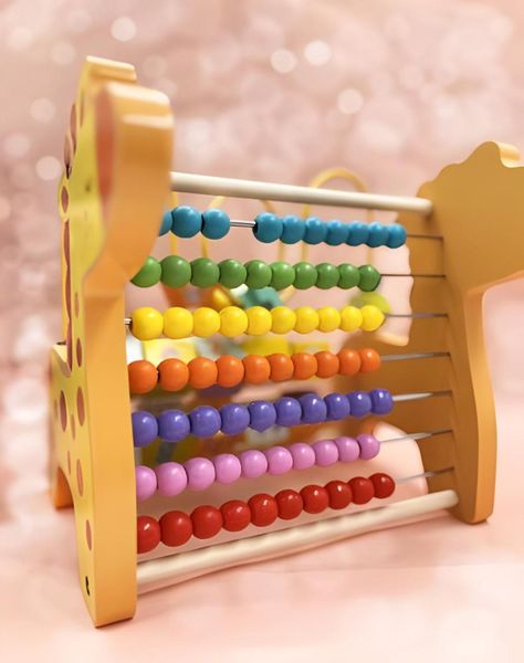 JUEGO DIDÁCTICO DE JIRAFA ABACO INFANTIL 28n10-4