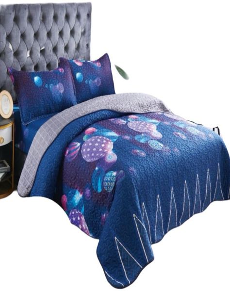 CUBRECAMA QUILT 5 PIEZAS CON JUEGO DE SÁBANAS T05-0