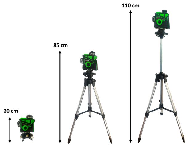 Nivel Laser Profesional 12 Líneas + Maletín + Trípode Sin puntuación Enlace en la misma página.   (0-2