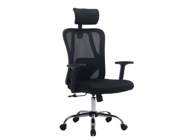 Silla De Oficina Ejecutiva Pro Con Apoya Brazos Ajustables-0