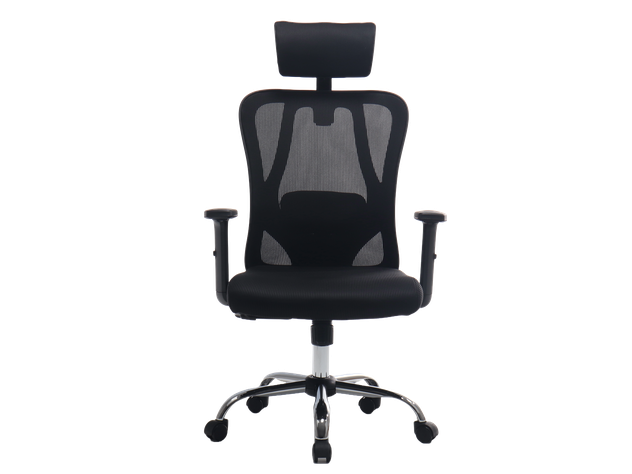 Silla De Oficina Ejecutiva Pro Con Apoya Brazos Ajustables-3