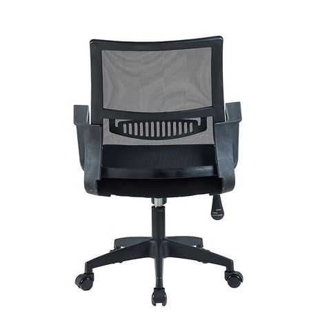 Silla De Oficina Ejecutiva Altura Ajustable Con Apoya Brazos-2
