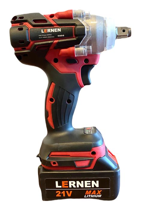 Llave de Impacto 1/2 Con 2 Baterías Y Accesorios-3