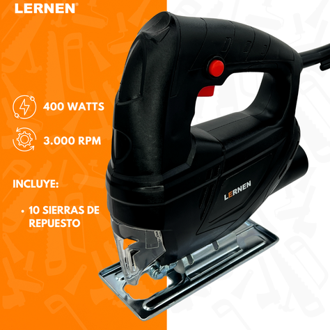 Sierra Caladora 400w 3000 Rpm Cuchillo 55mm-2