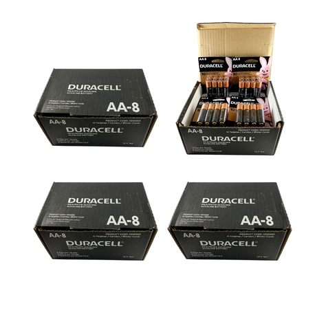Caja 384 Pilas Doble AA Duracell - Pack de 8 -0