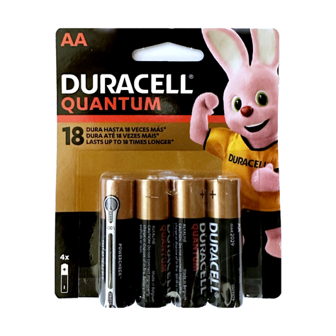 Pilas Duracell AA Pack 4 - Quantum-0