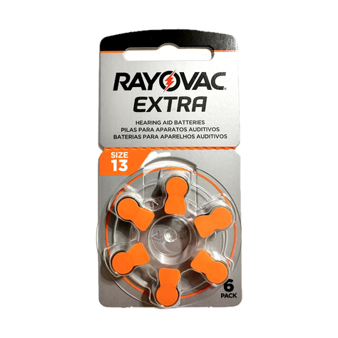Pila Auditiva Rayovac Extra 13 – Pr48 -0