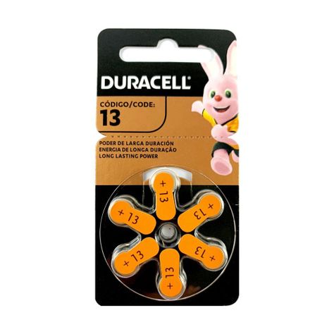 Pack 18  Pilas Auditivas Duracell Activair – Modelo 13-1