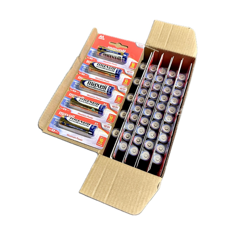 Pack 50 Pilas Maxell Doble A prepicadas/ AA-0