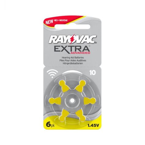 Pila Auditiva Rayovac Extra 10-0