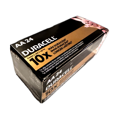 Pila AA Duracell pack 96 pilas alcalinas – doble A-1