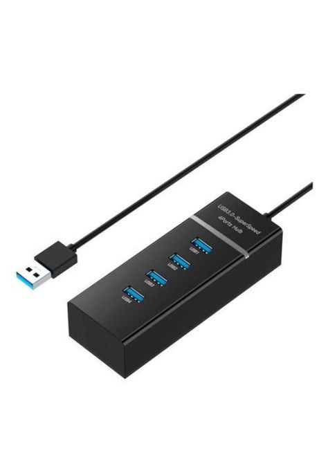 Hub USB 3.0 de 4 Puertos con Luz Indicadora-0