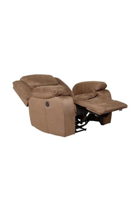 Sofa Reclinable Luxorecline 1 Cuerpo Café claro-3