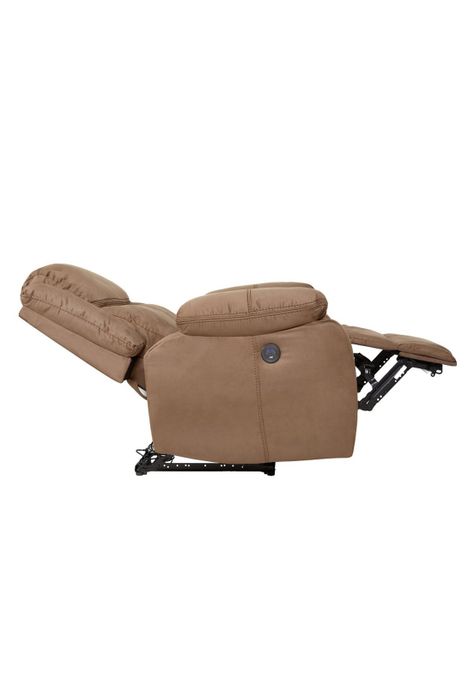 Sofa Reclinable Luxorecline 1 Cuerpo Café claro-4