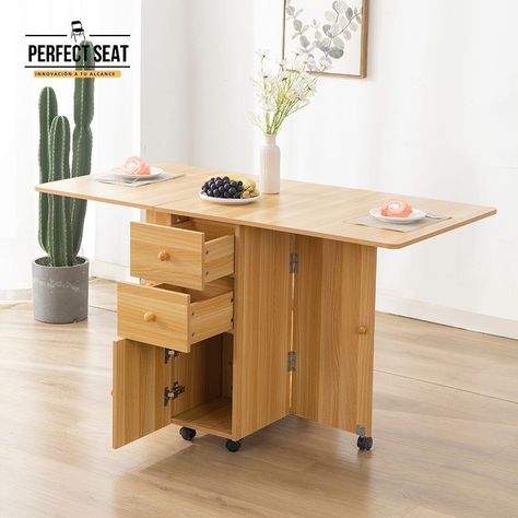 Mesa comedor plegable multiuso Bambú Nativo-3