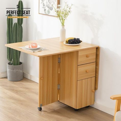 Mesa comedor plegable multiuso Bambú Nativo-5