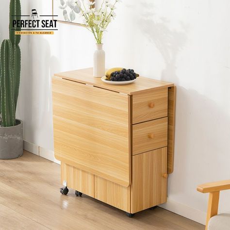 Mesa comedor plegable multiuso Bambú Nativo-4