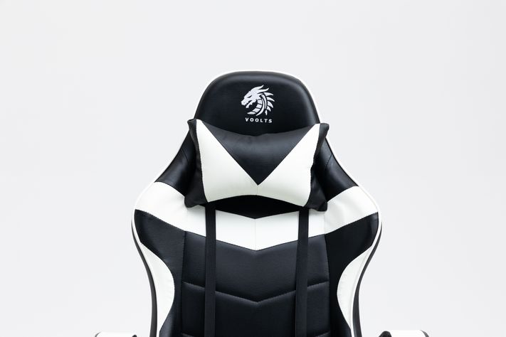 Sillas Gamer Dragon Voolts Blanco/Negro-3