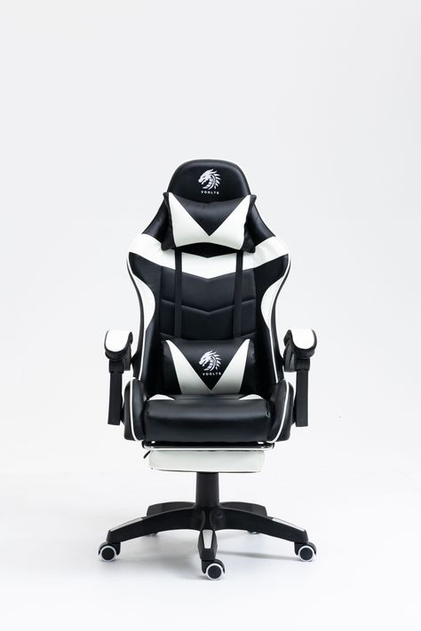 Sillas Gamer Dragon Voolts Blanco/Negro-2