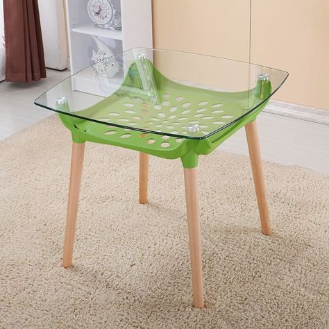 Mesa Comedor Shanghai Glass Green-2