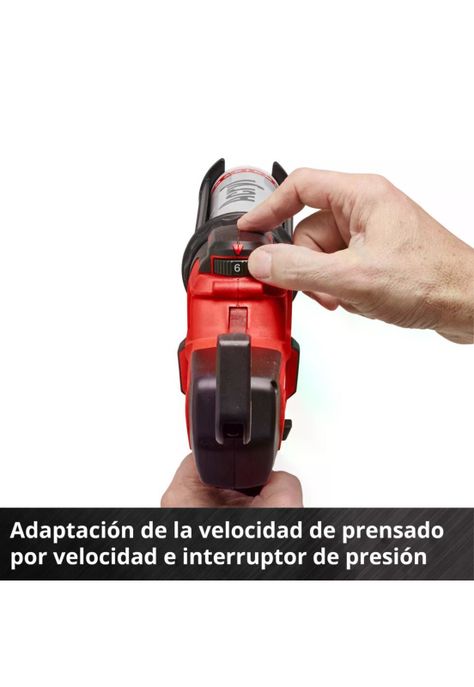 PISTOLA CALAFATERA EINHELL TE-SG 18/10 Li - Solo 18v-5