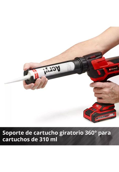PISTOLA CALAFATERA EINHELL TE-SG 18/10 Li - Solo 18v-6