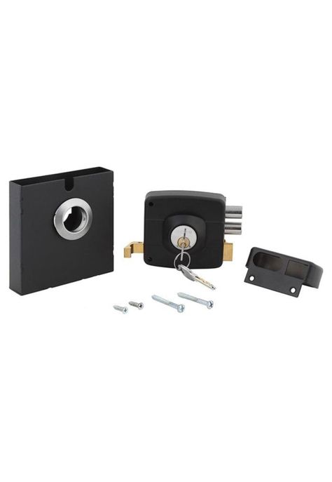 CERRADURA SOBREPONER ODIS 323 NEGRA C/CAJA SOLDAR-2