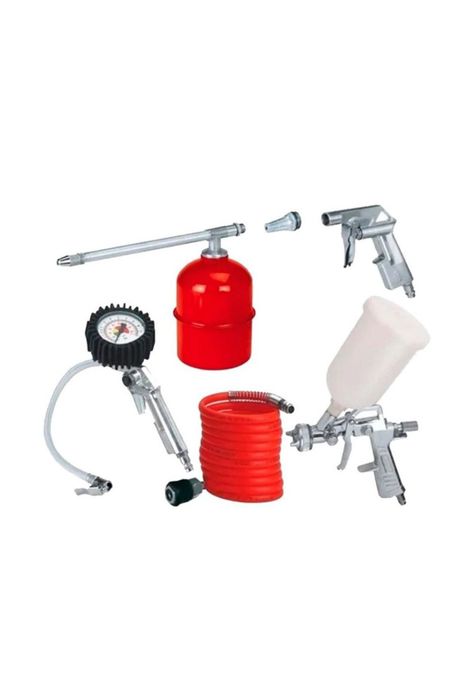 Kit Einhell 4132720 De 5 Accesorios Para Compresor.-0